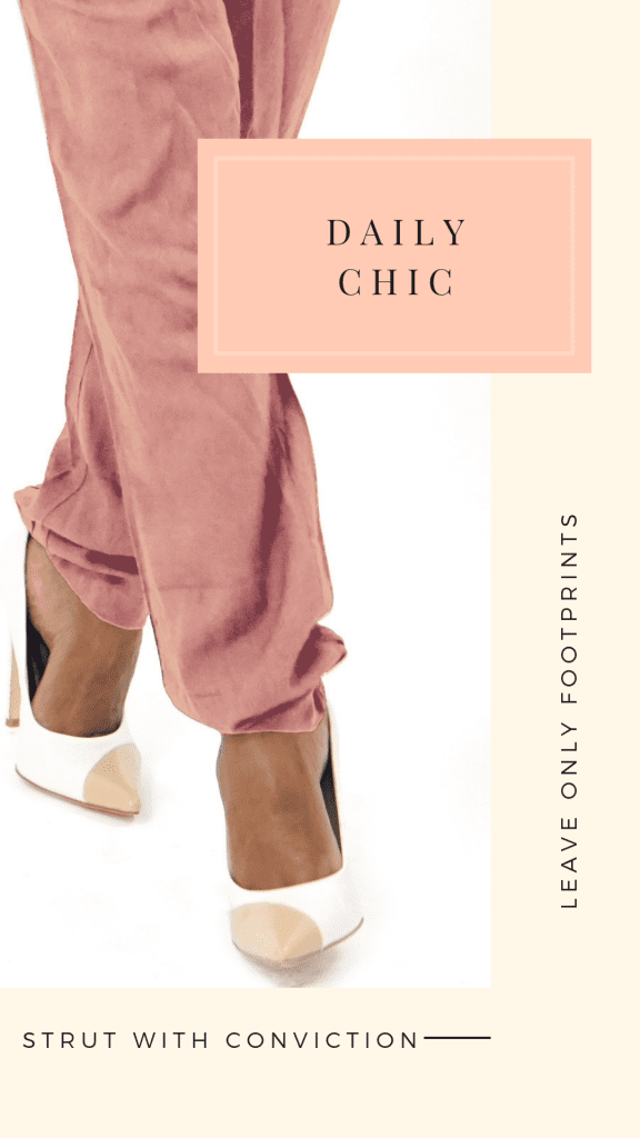 Divine Shoes on model