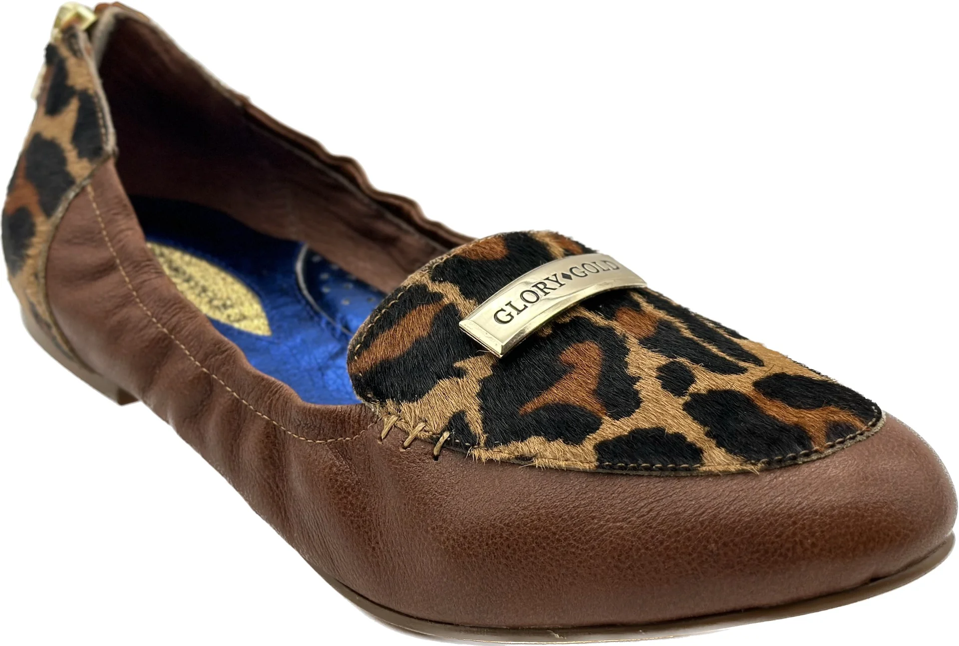 Leopard Print Coach Fredrica Loafer Flats A5175 Coach Fredrica