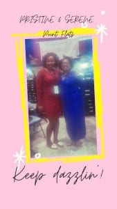 Glory Gold Shoes Customer and Tanise Hill